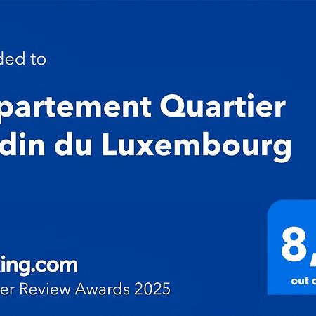 Appartement Quartier Jardin Du Luxembourg Free Netflix Paris Exterior foto